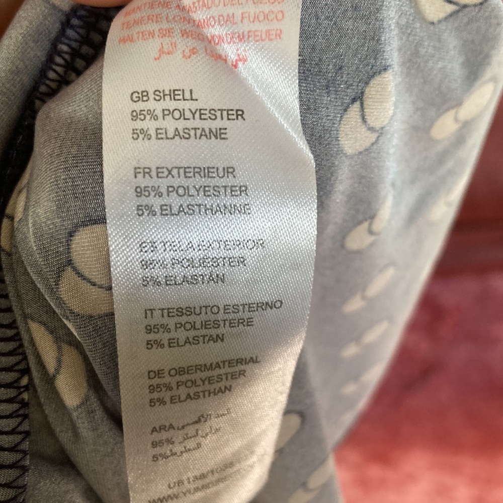 Blue Pattern Dress - image 6